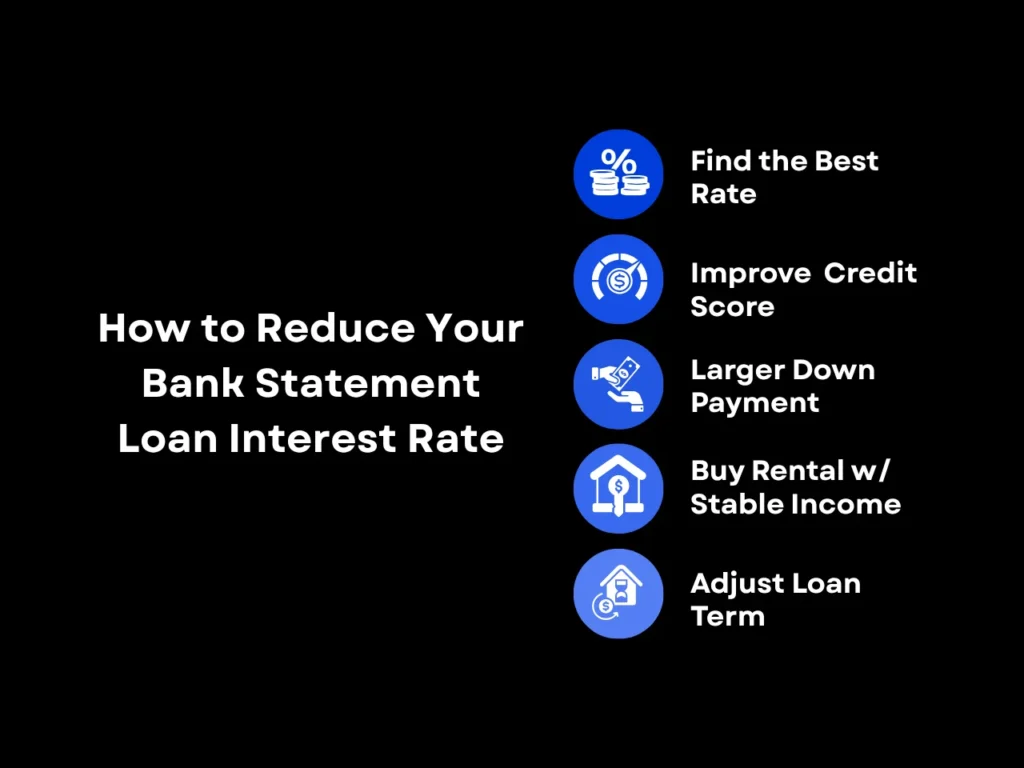 How to Reduce Your Bank Statement Loan Interest Rate