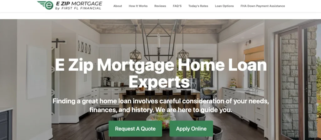 E Zip Mortgage_homepage