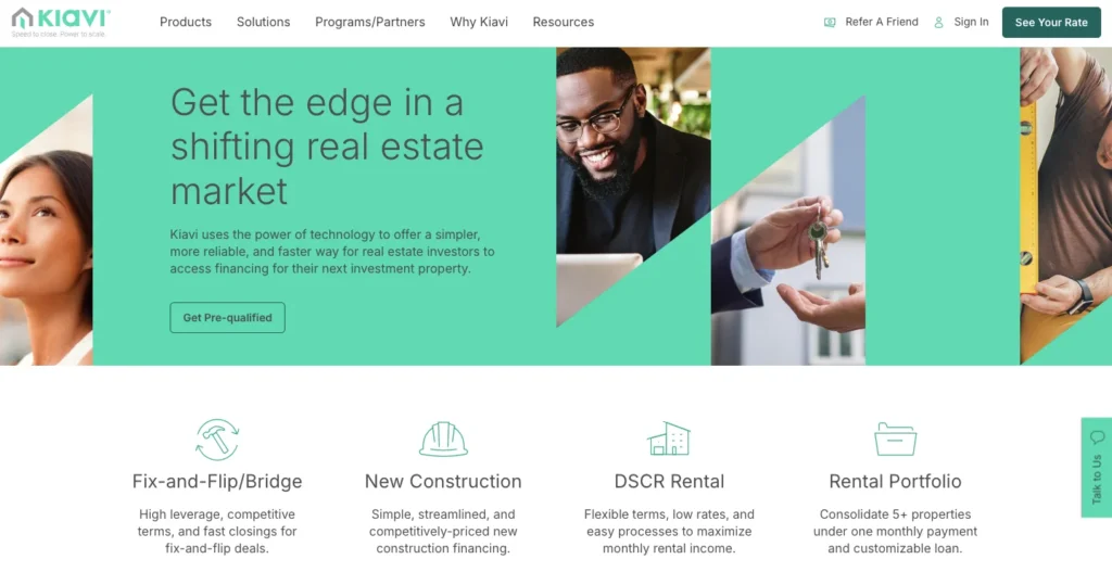 Kiavi_homepage