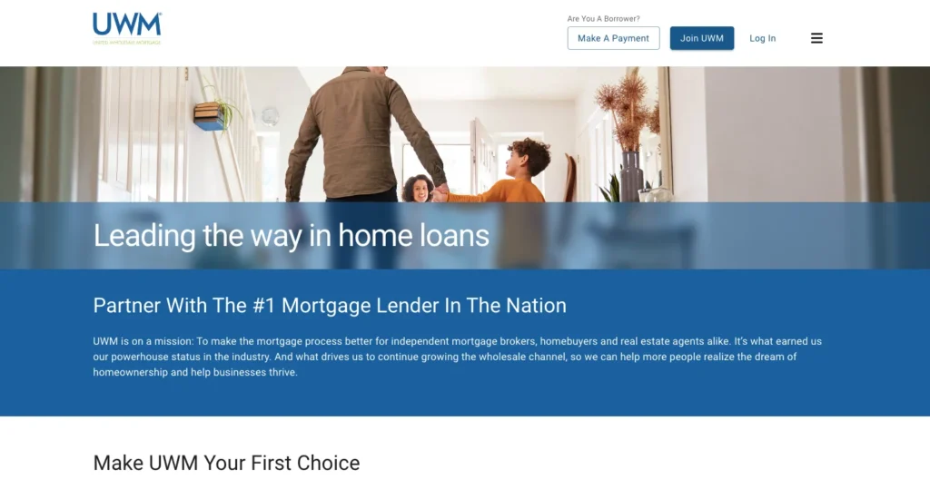 United Wholesale Mortgage_homepage