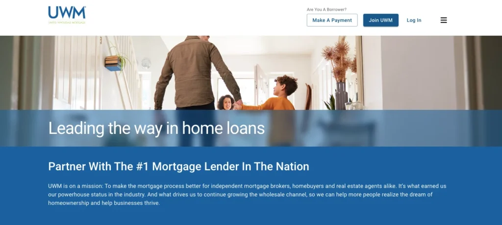 United Wholesale Mortgage_homepage