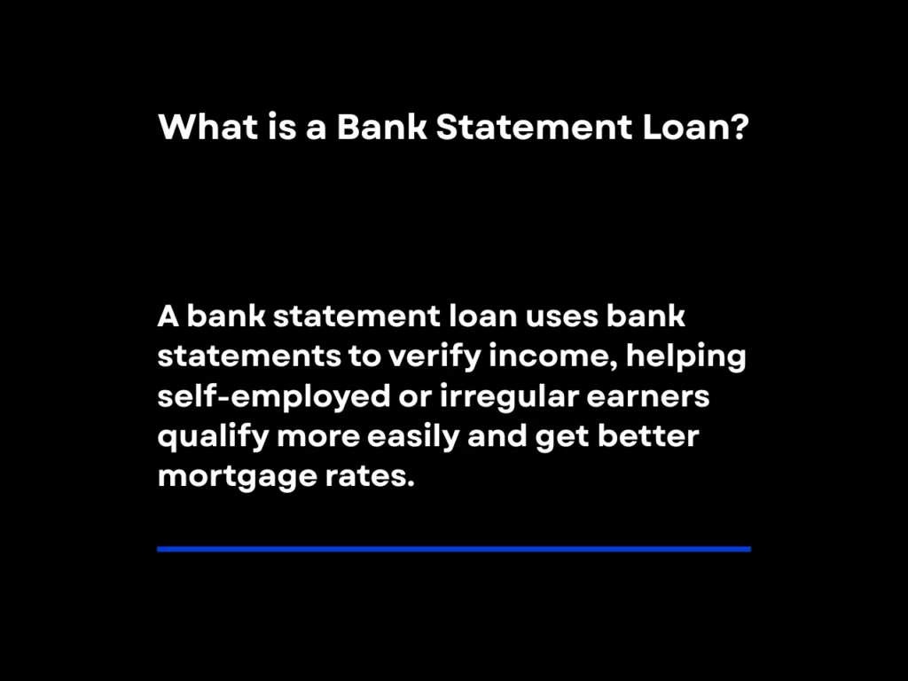 What is a Bank Statement Loan