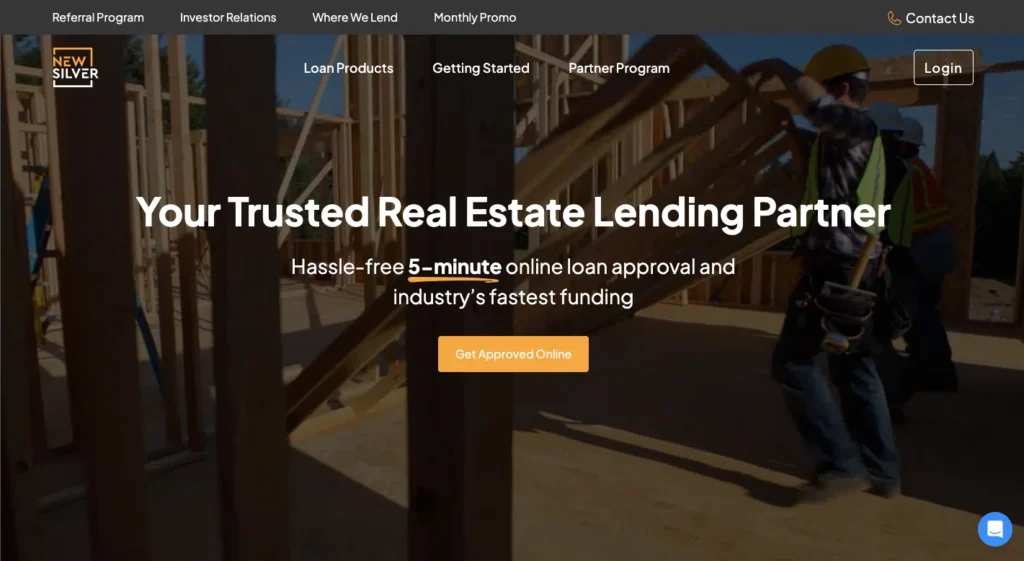 New Silver Lending_homepage