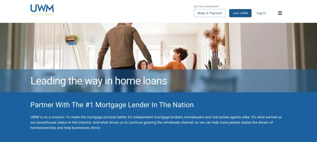 United Wholesale Mortgage_homepage