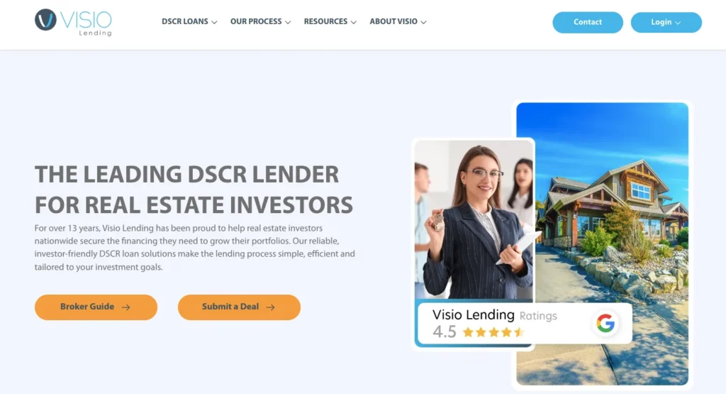 Visio Lending_homepage