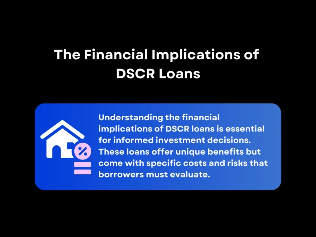 the financial imprilcations of dscr loans homepage