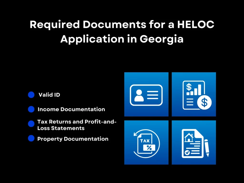 Required Documents for a HELOC Application in Georgia homepage