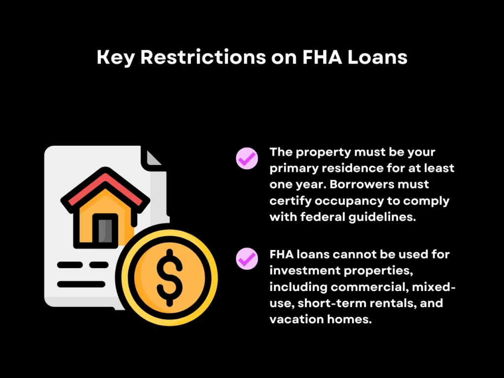 Key Restrictions on FHA Loans homepage