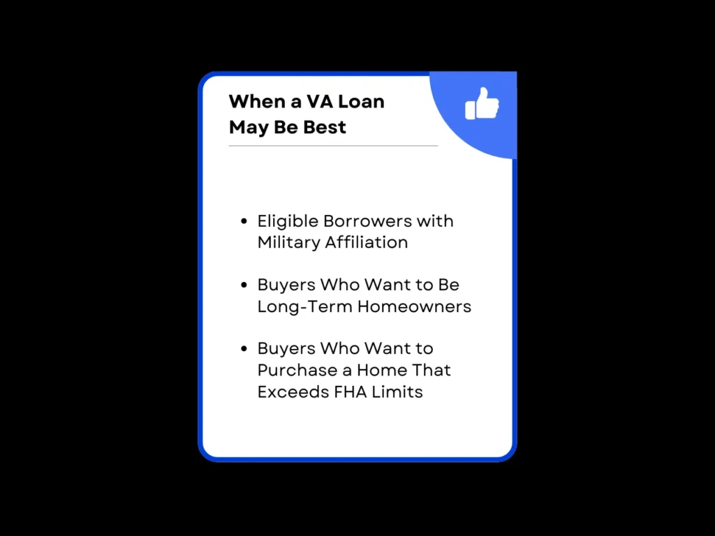 When a VA Loan May Be Best homepage