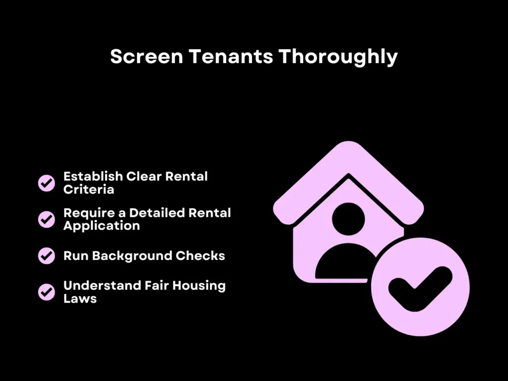 Screen Tenants Thoroughly
