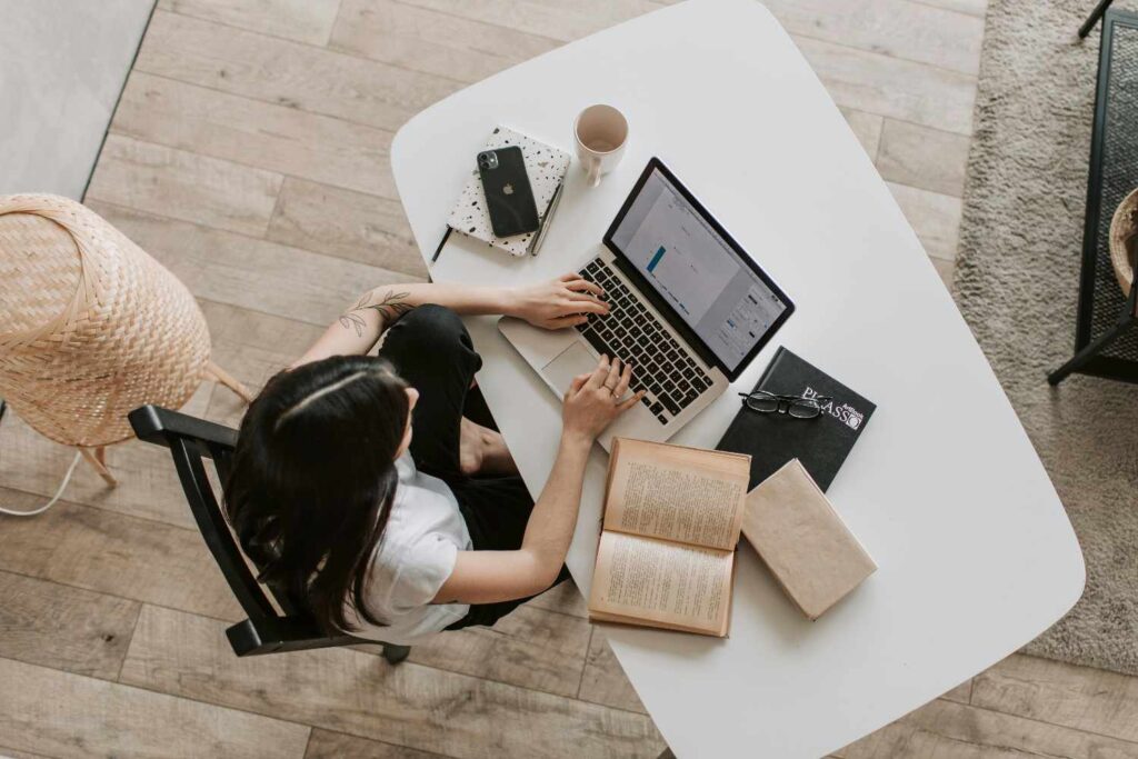 Woman comparing Short-Term vs. Long-Term Rentals