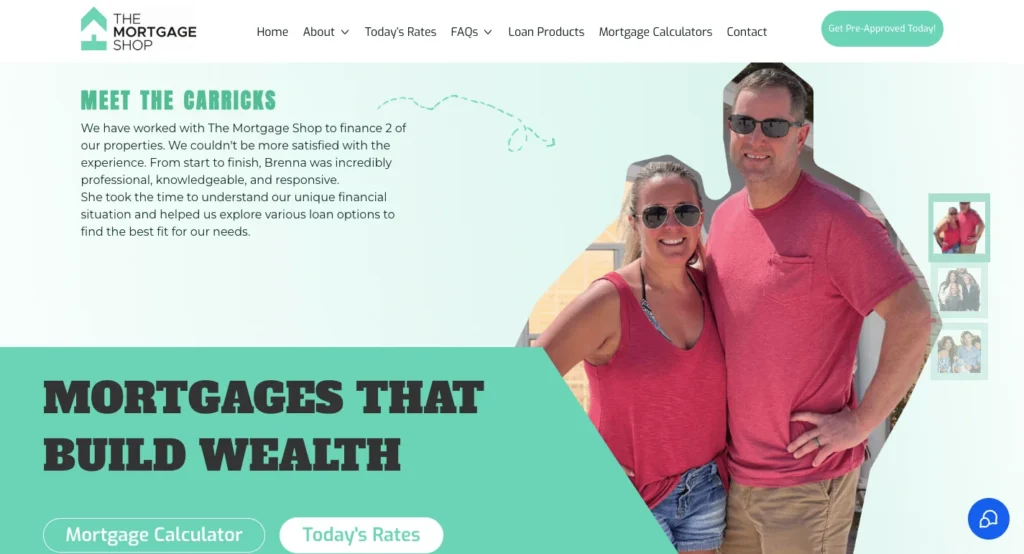 The Mortgage Shop_homepage