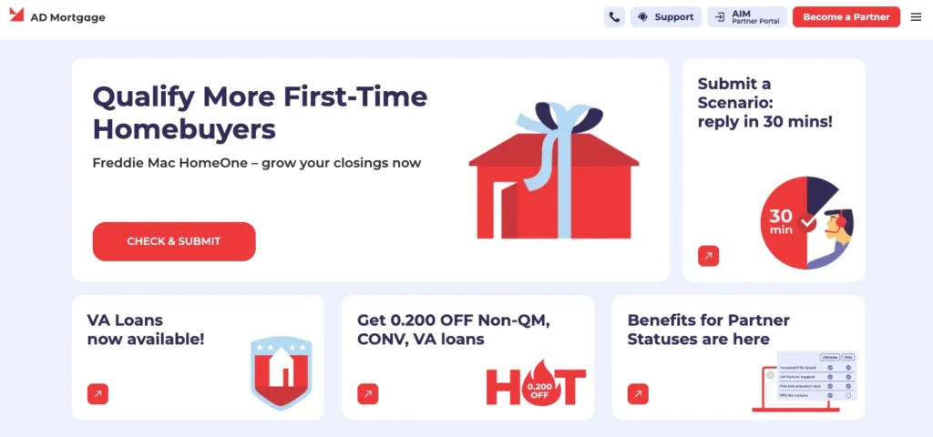 A&D Mortgage_homepage