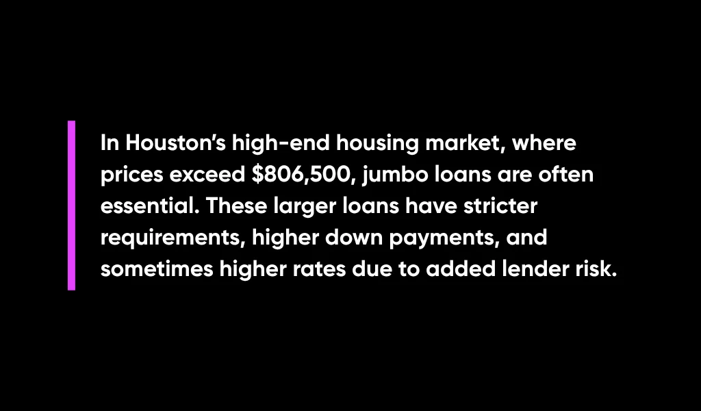 How Jumbo Loans in Houston’s Market Differ from Other Loans
